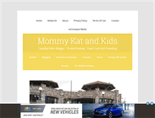Tablet Screenshot of mommykatandkids.com